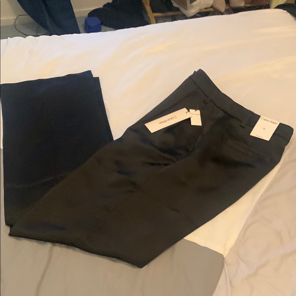 Calvin Klein Black Dress Pants Elegant Design